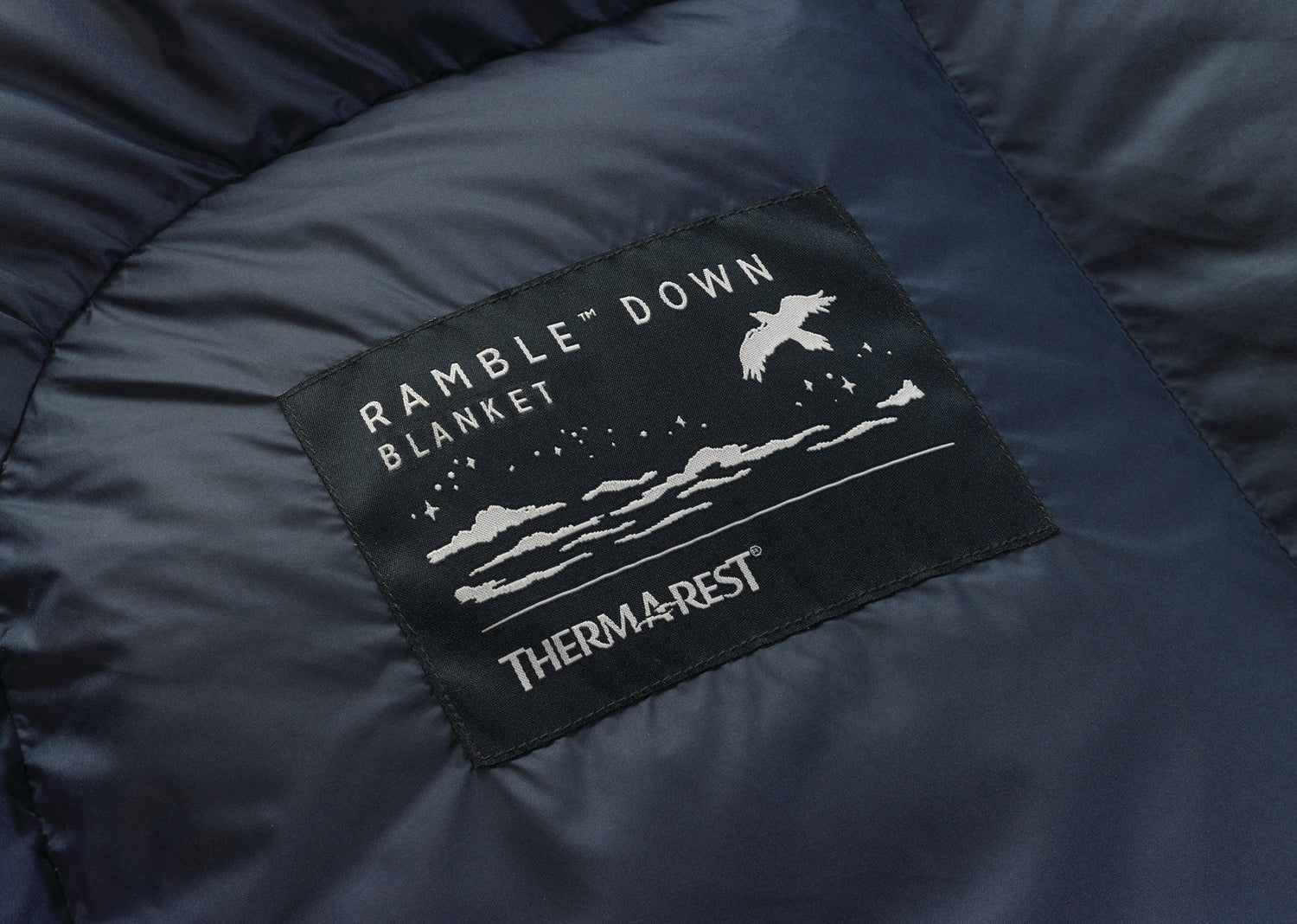 Thermarest Ramble Down Blanket - Eclipse Blue