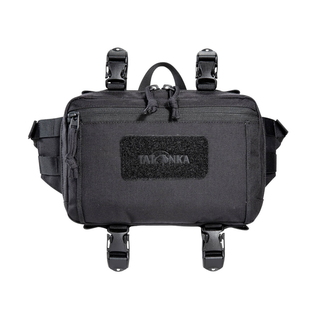 Tatonka Hip & Bar Pouch BC – Robuste Bauchtasche & Fahrrad-Lenkertasche Black