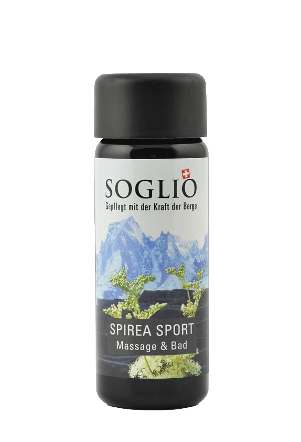 Soglio Spirea Sport Regenerierendes Sport-Massageöl (100 ml)