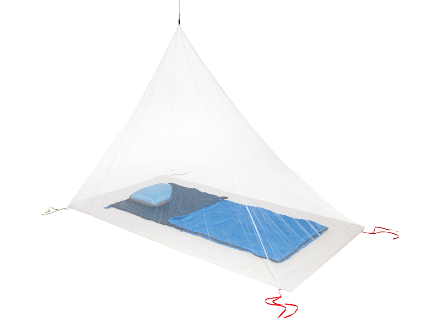 Cocoon Polyester Travel Net Single Size white
