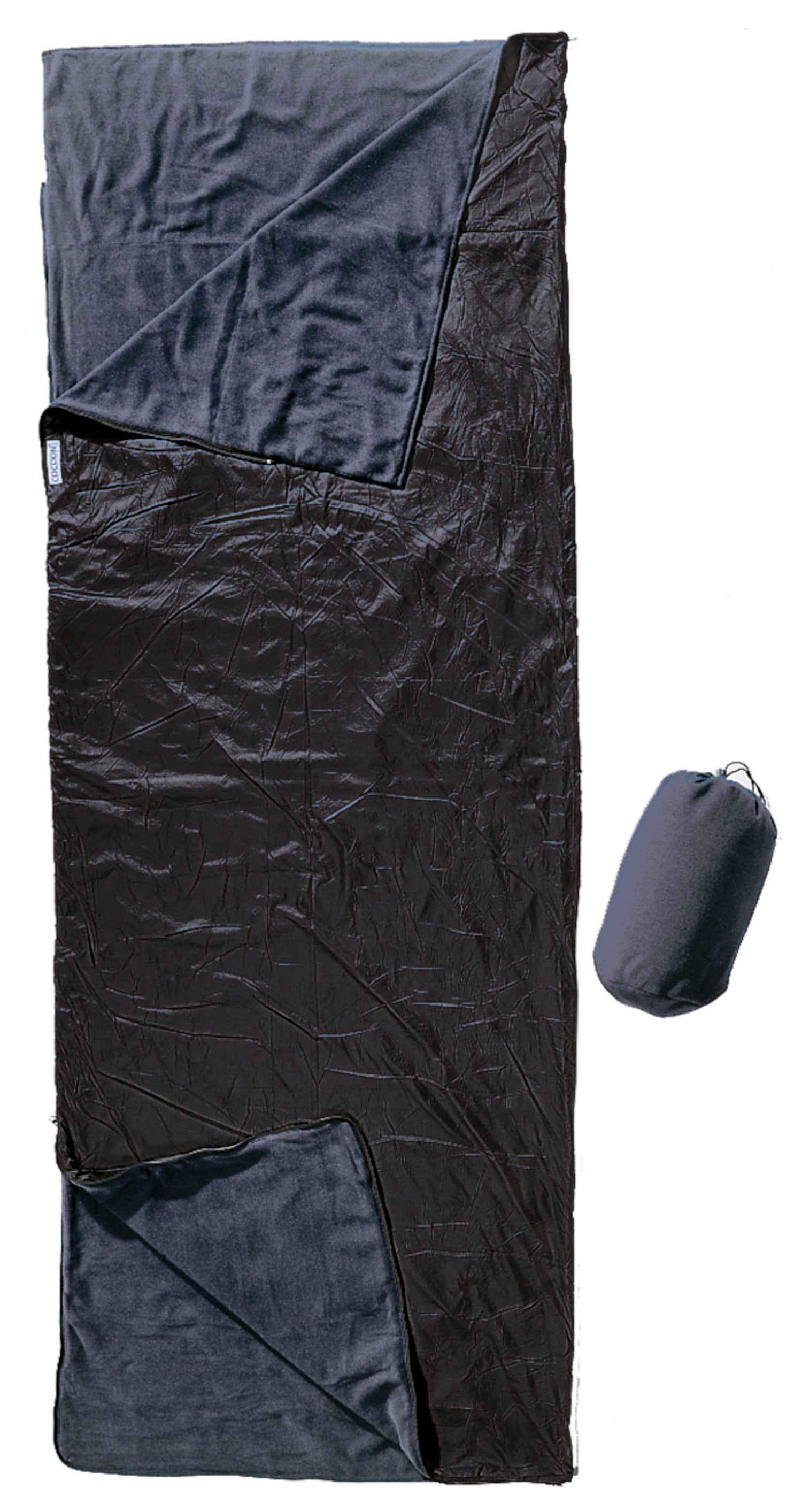Cocoon Outdoor Blanket/SleepingBag black/slate blue