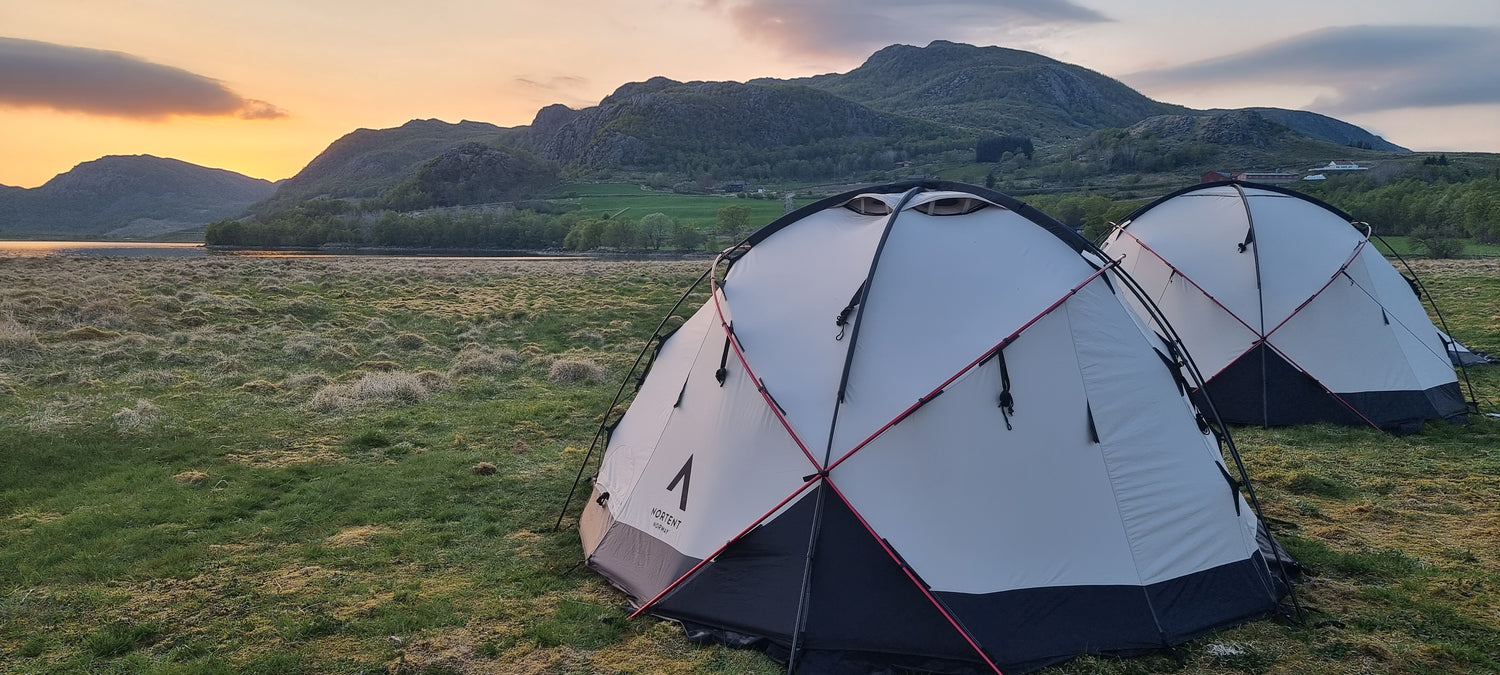 NORTENT Gamme 8 PC Großes Polycotton-Zelt