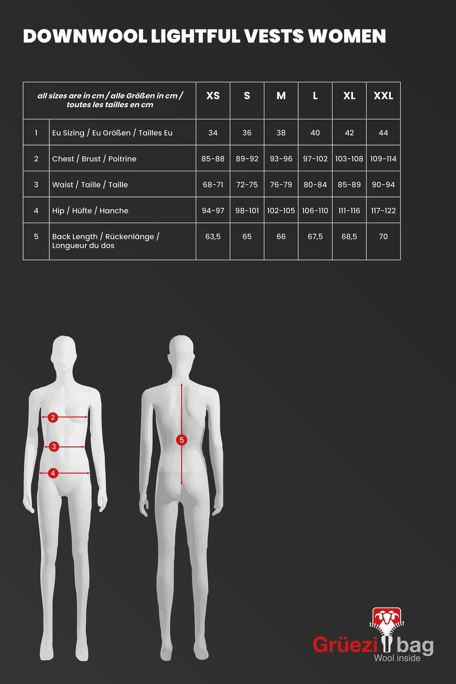 Grüezibag Lightful DownWool Vest W Pineapple - Mustard