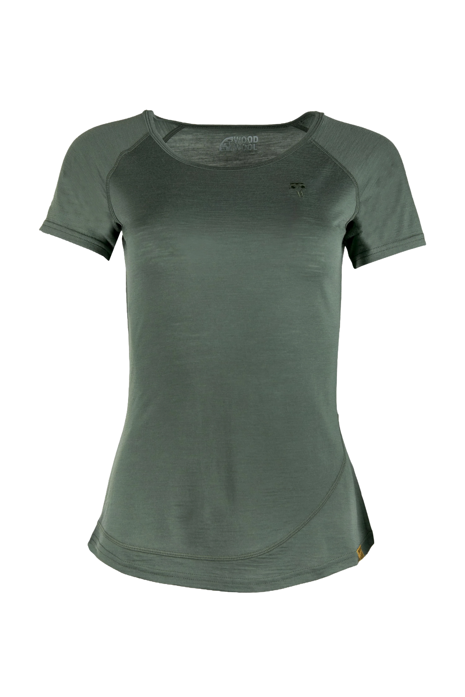 Grüezibag WoodWool T-Shirt Lady Burnham Bayberry Green