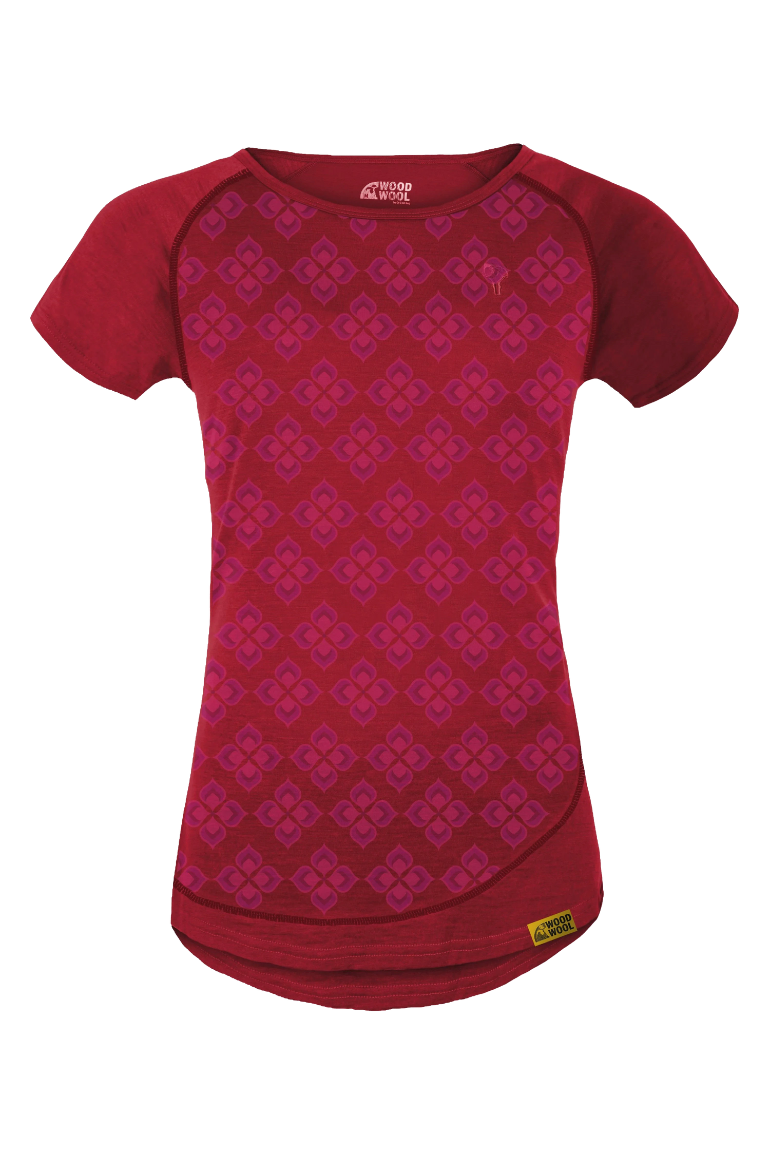 Grüezibag WoodWool T-Shirt Lady Tilly Fired Red Brick