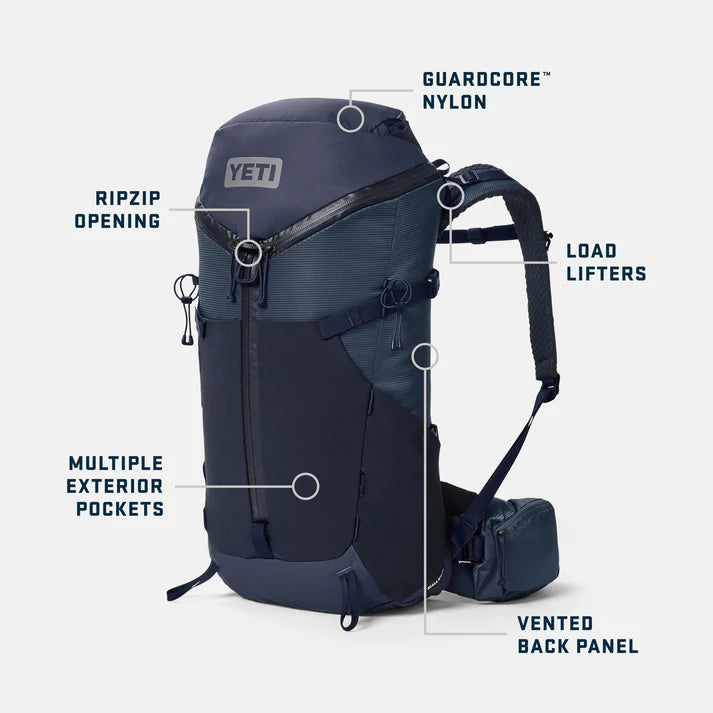 YETI Skala™ Men's 32L Hiking Pack – Größe L/XL