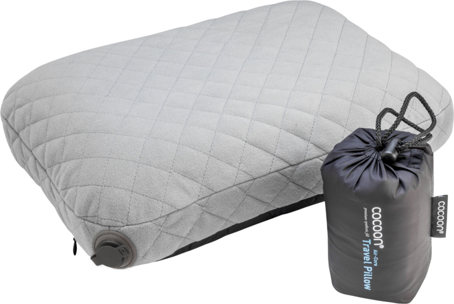 Cocoon Air Core Pillow charcoal/smoke grey