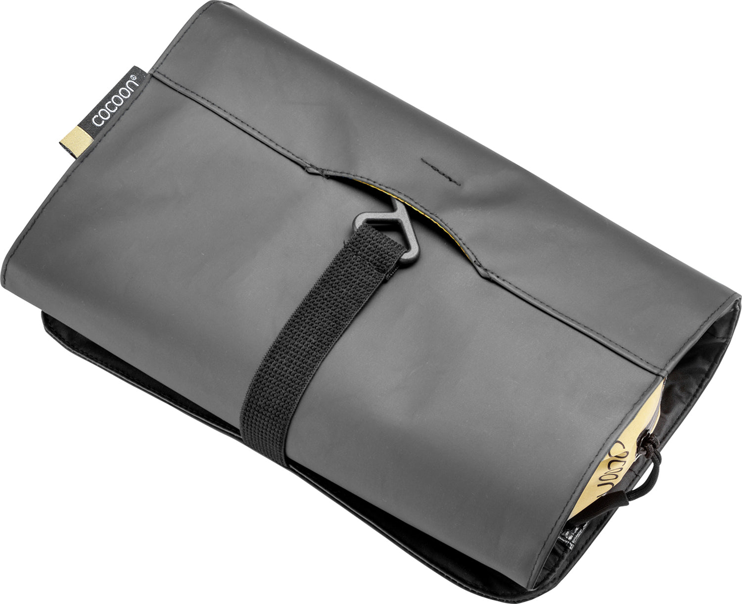 Cocoon Hanging Toiletry Kit Minimalist grey/black/yellow