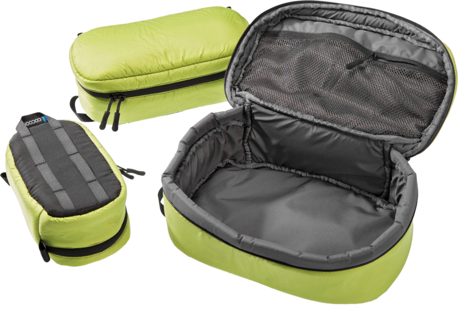 Cocoon Padded Cube Size Mlime / beluga grey inside