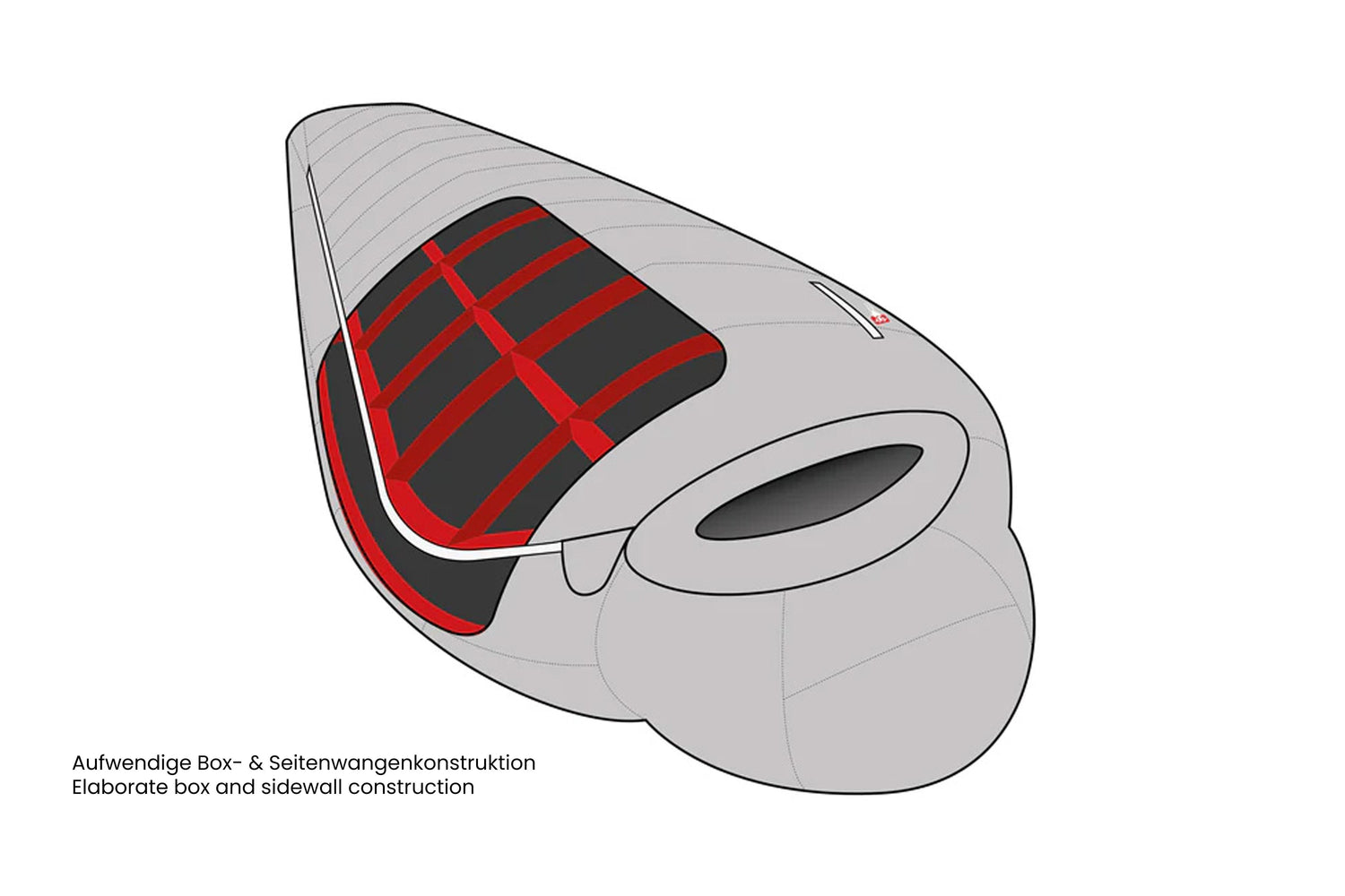 Grüezibag Biopod DownWool Hybrid Ice Extreme 200 Wide -25 °C