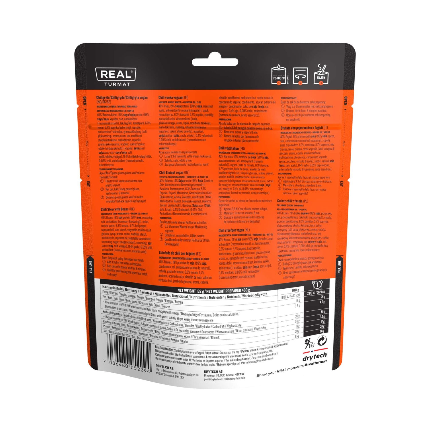 REAL Turmat  Chili Eintopf