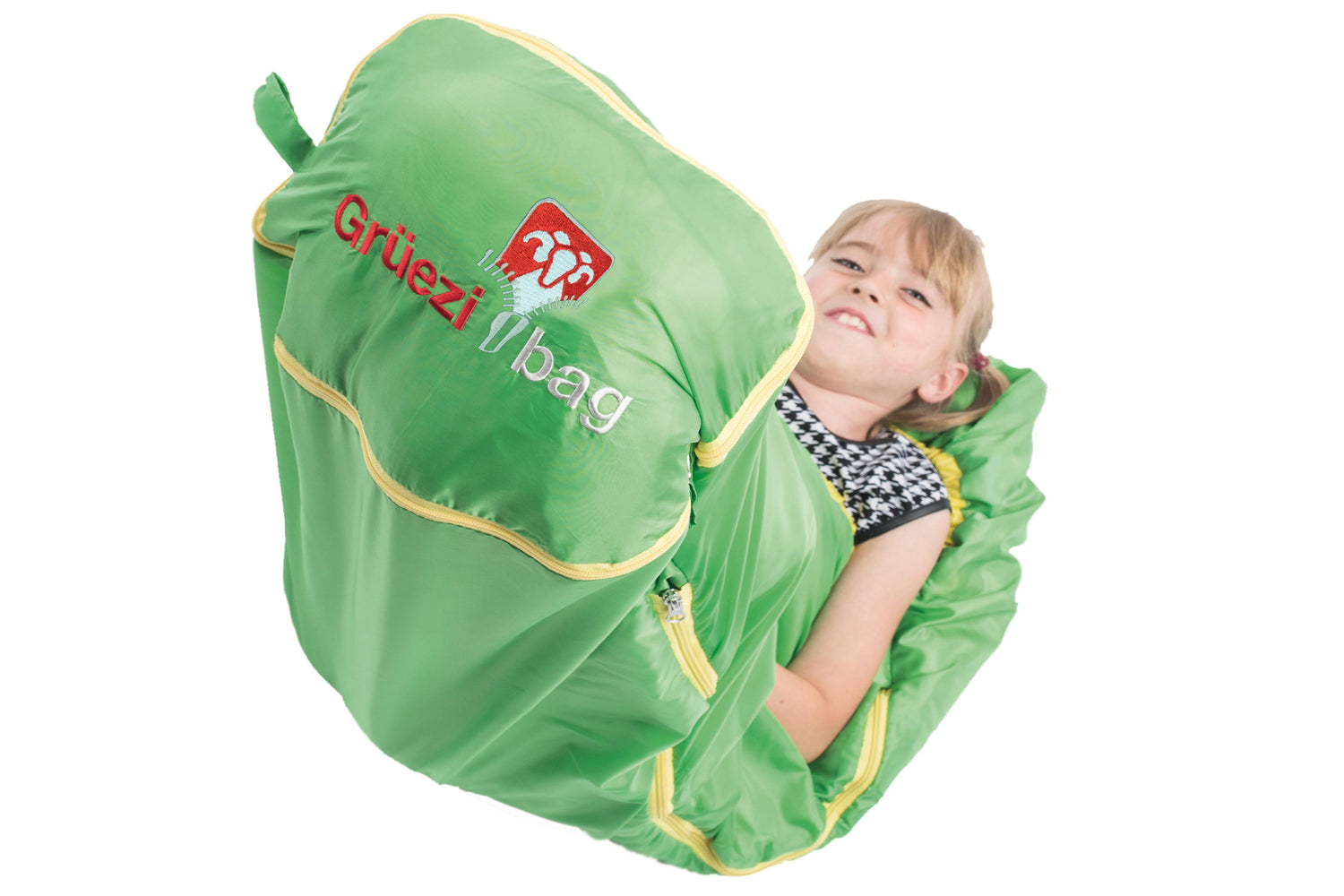 Grüezibag Kids Grow Colorful Gecko Green
