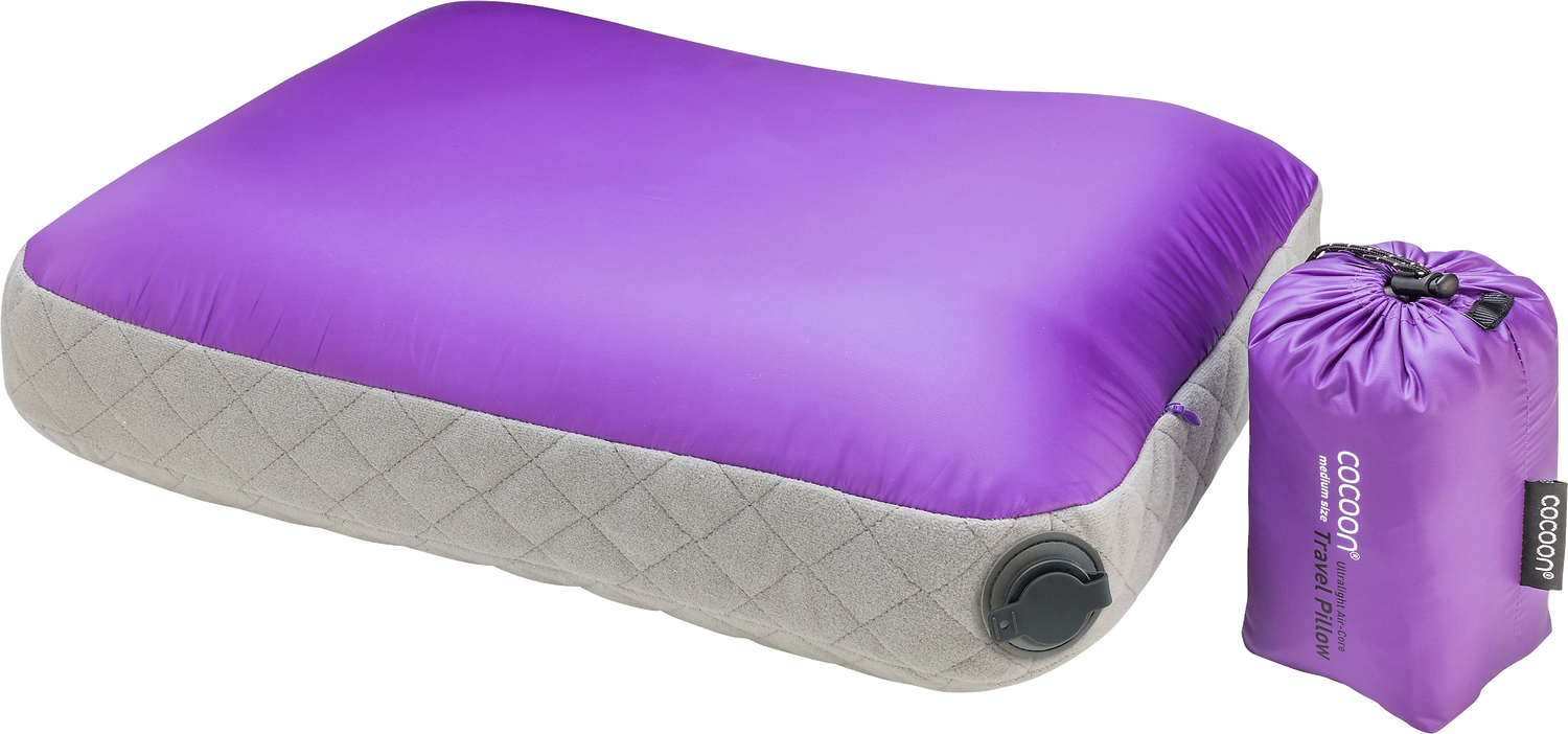 Cocoon Air Core Pillow Ultralight M purple/grey