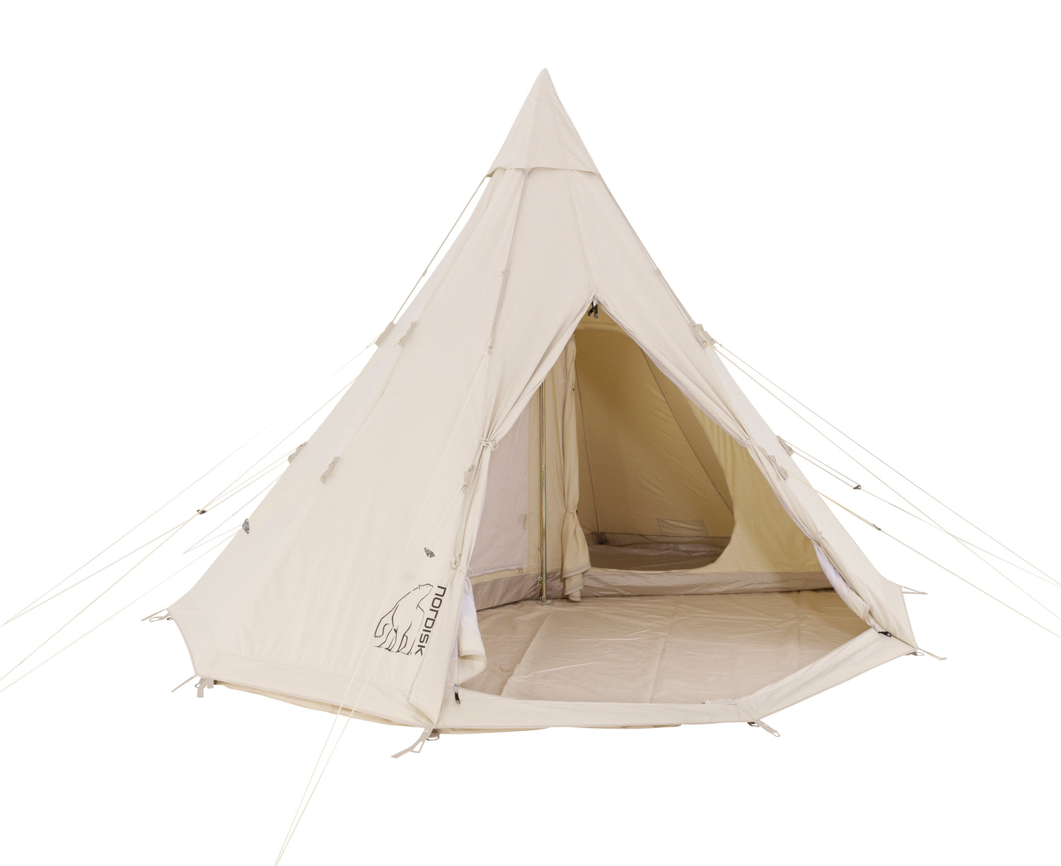 Nordisk Alfheim 12.6 Basic – Geräumiges Tipi-Zelt