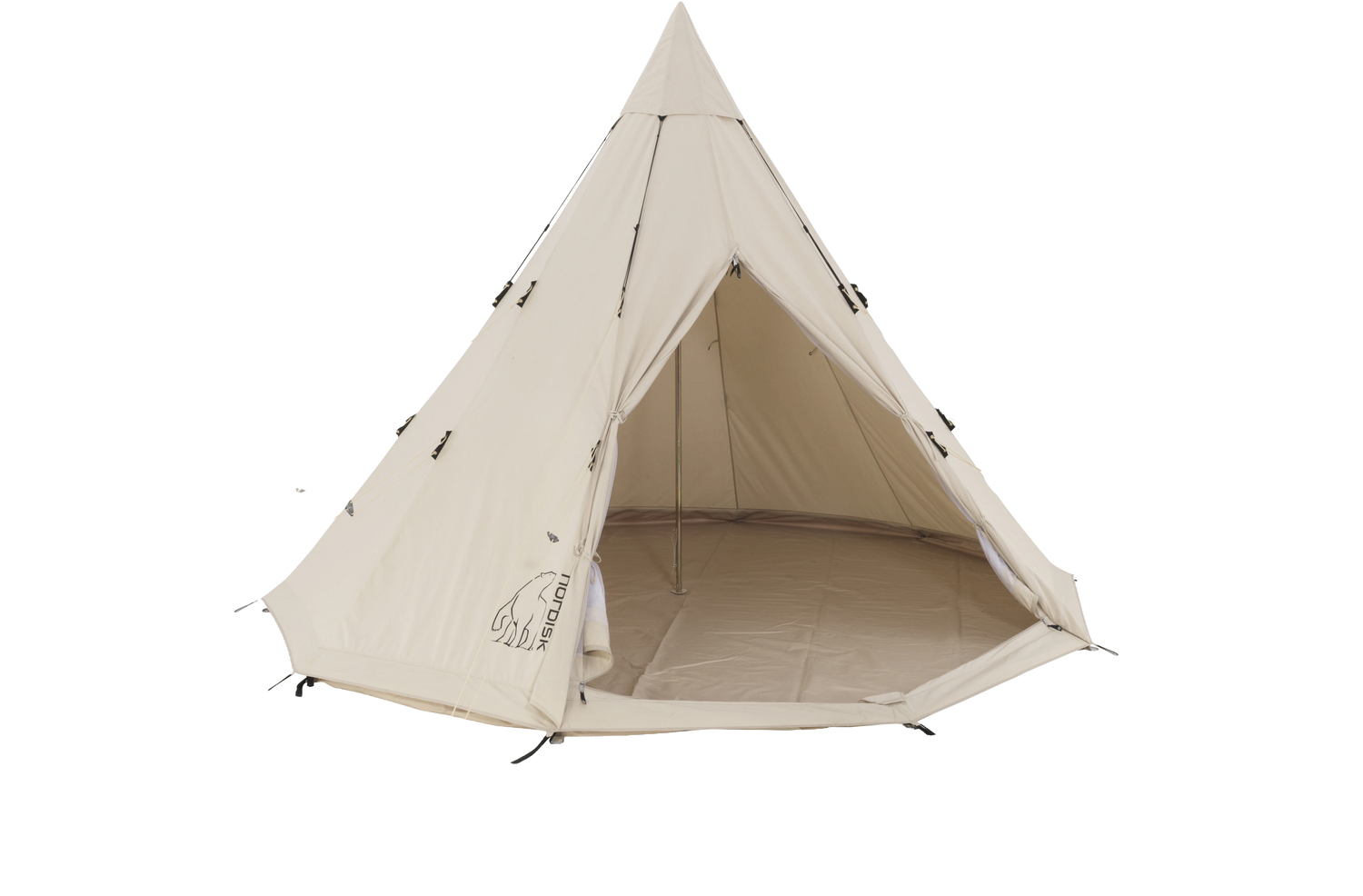 Nordisk Alfheim 19.6 Basic – Großes Tipi-Zelt für Gruppen & Events