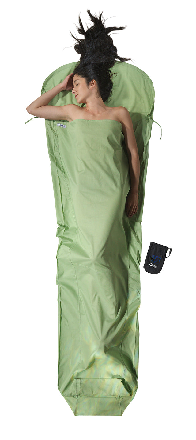 Cocoon Organic Cotton MummyLiner forest shade