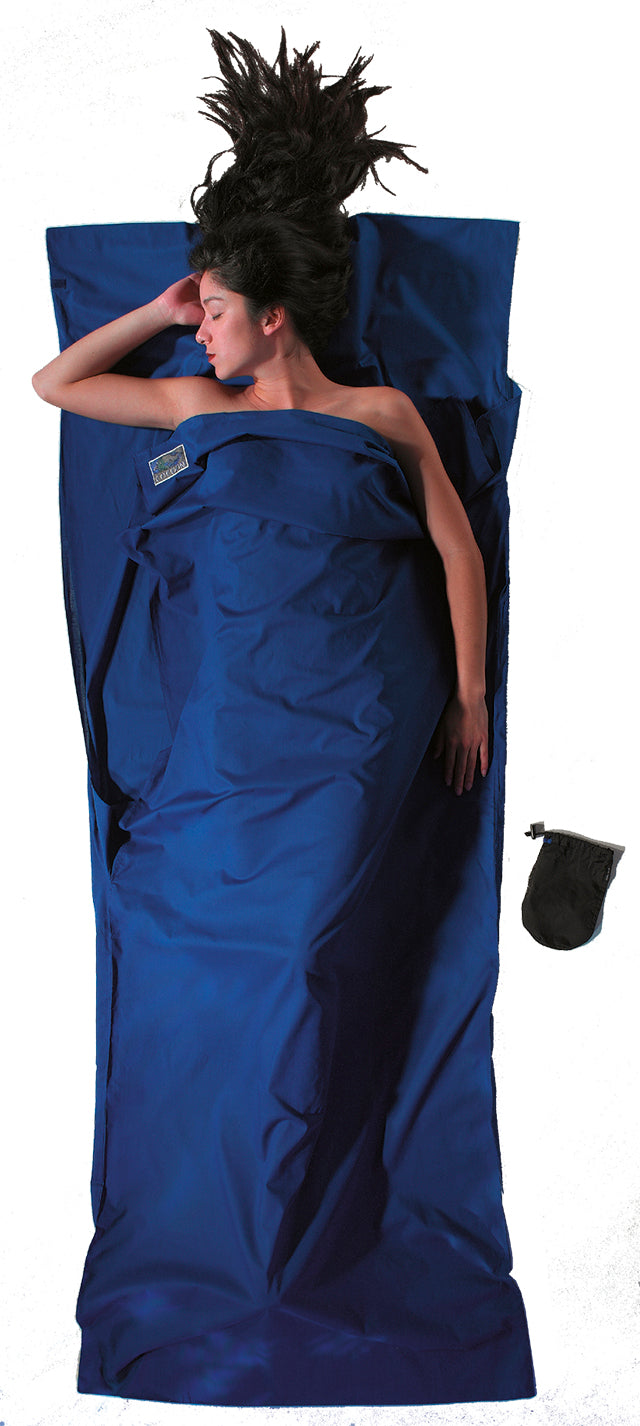 Cocoon Cotton TravelSheet ultramarine blue