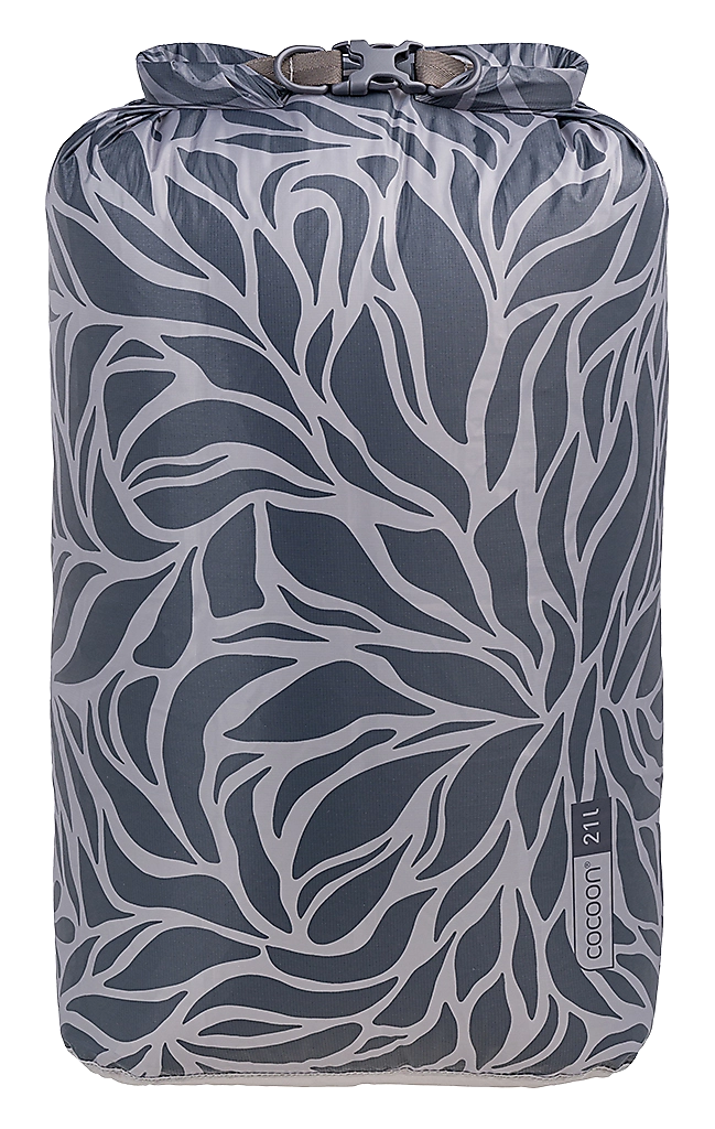 Cocoon Drybag Hyperlight 21L Grey Leaves