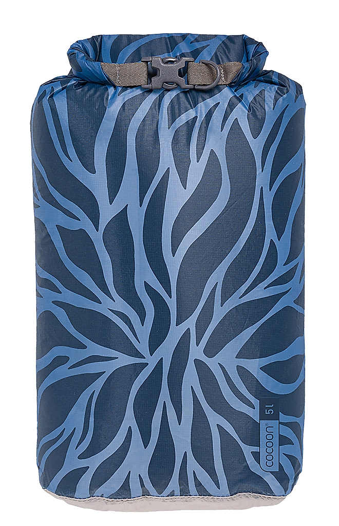 Cocoon Drybag Hyperlight 5L Blue Leaves