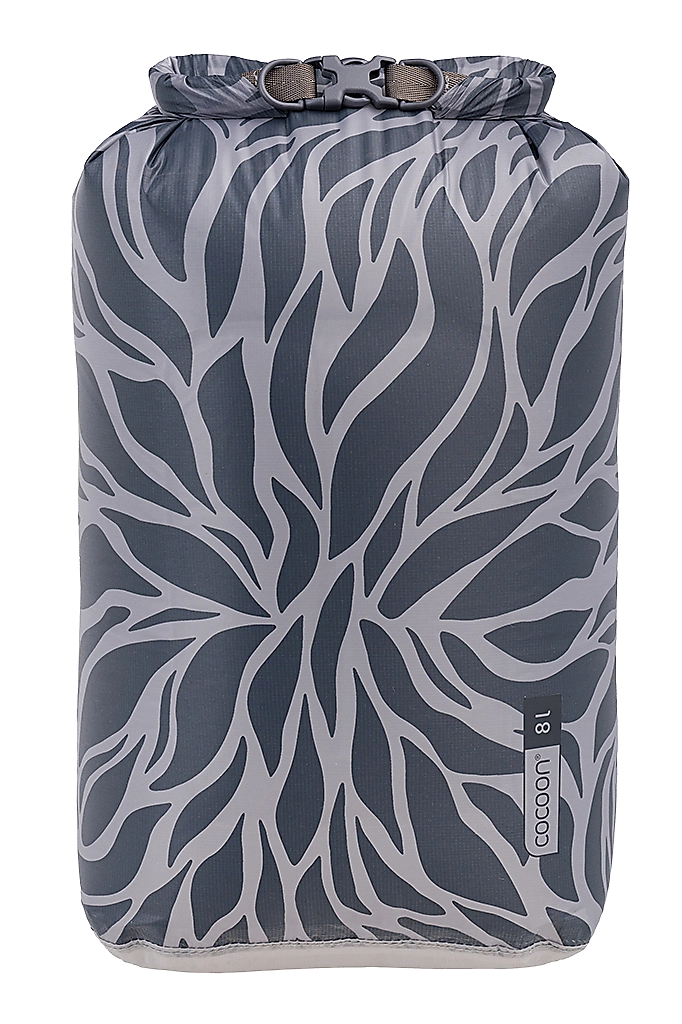 Cocoon Drybag Hyperlight 8L Grey Leaves