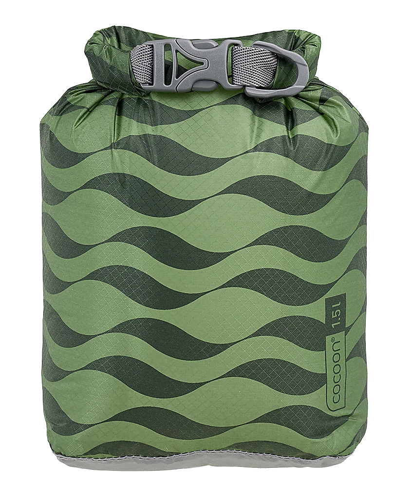 Cocoon Drybag Ultralight 1.5L Green Waves