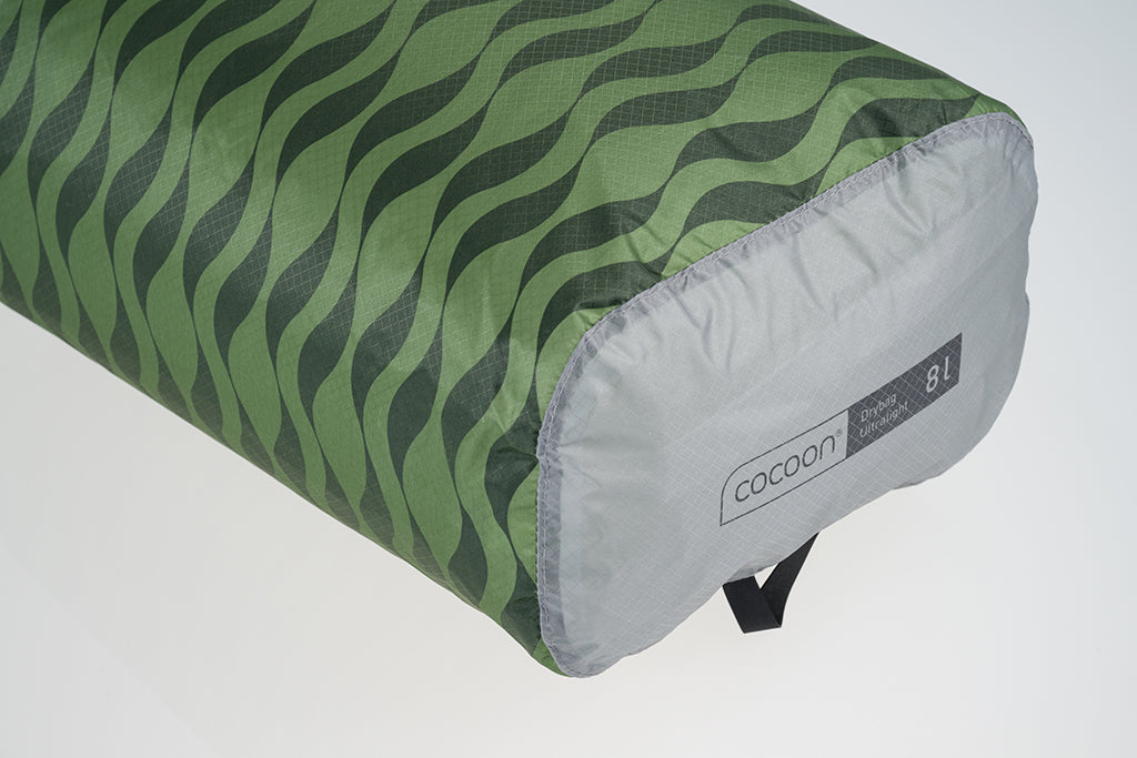 Cocoon Drybag Ultralight 21L Green Waves