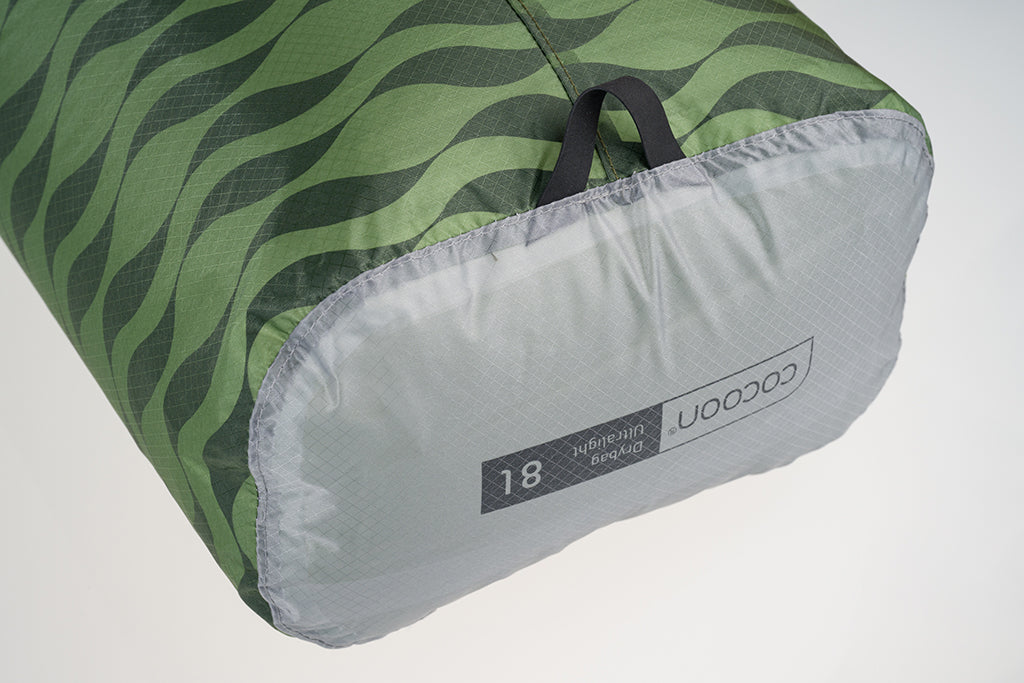 Cocoon Drybag Ultralight 8L Green Waves