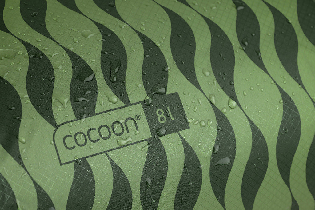 Cocoon Drybag Ultralight 8L Green Waves