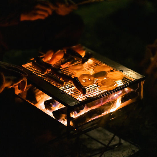 Snow Peak Takibi L Fire & Grill – Robuste Feuerstelle mit Grillfunktion