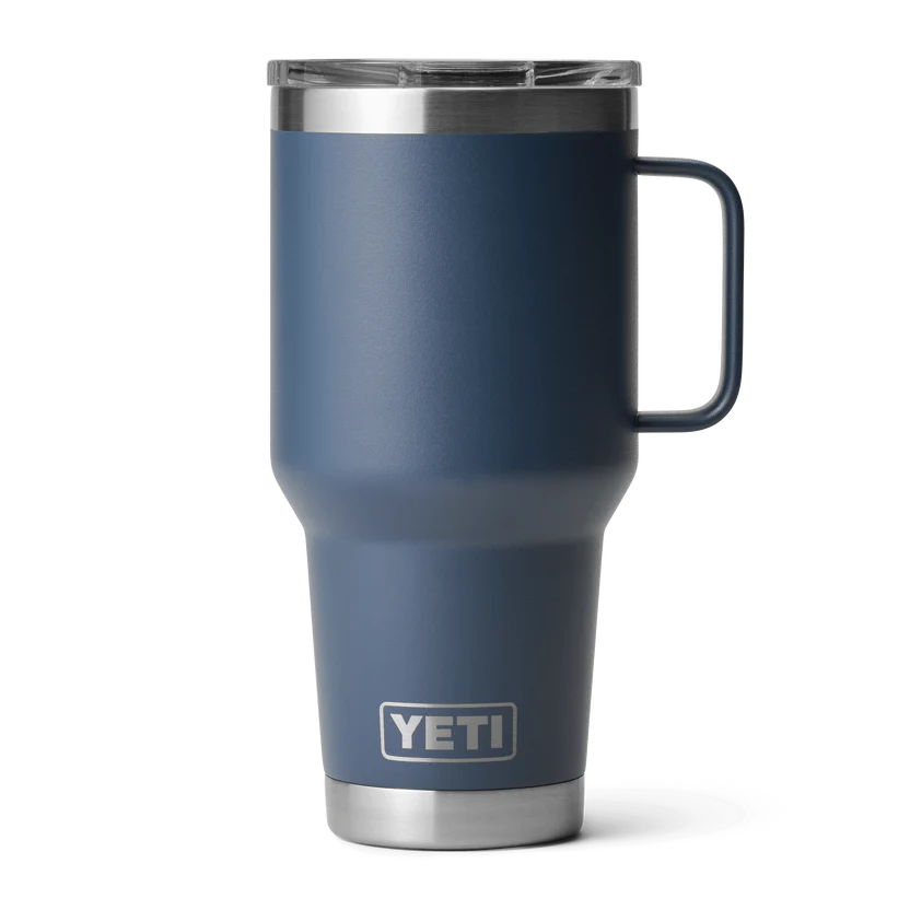 Yeti Rambler Reisebecher mit Stronghold Deckel 887ml Navy