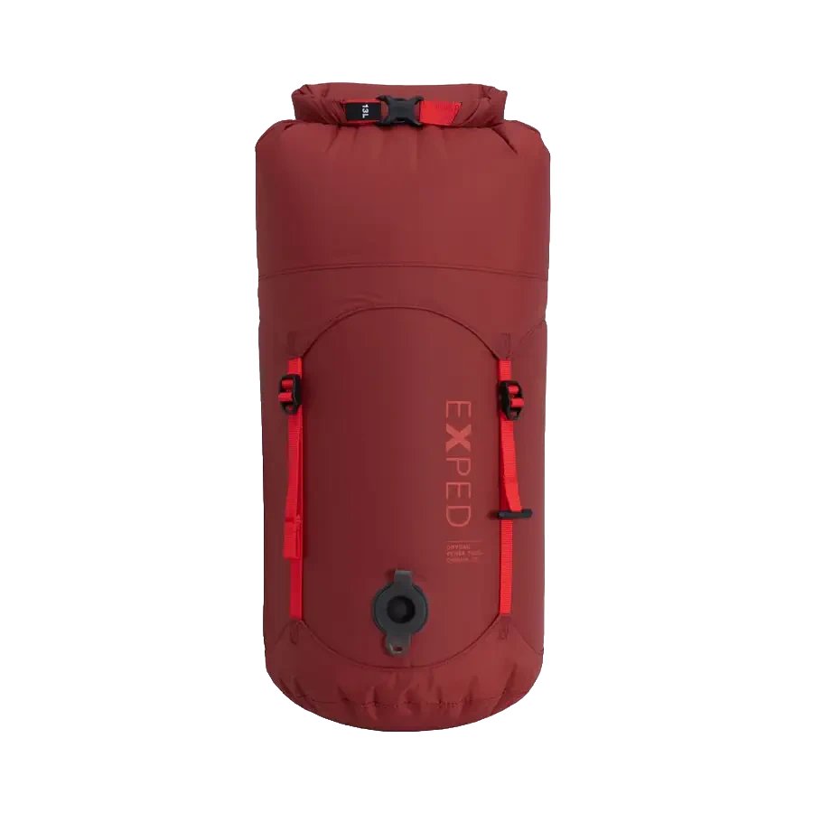 EXPED Drybag Versa Telecompression 13 l – Wasserdichter Kompressions-Packsack mit Flachventil