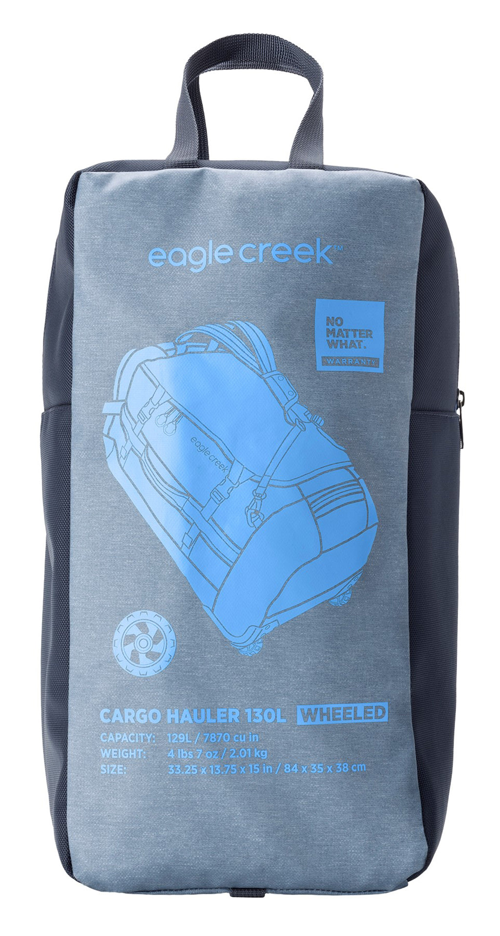 Eagle Creek Cargo Hauler Wheeled Duffel 130L Glacier Blue