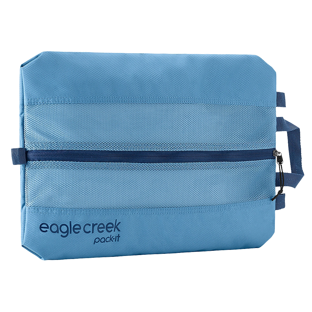 Eagle Creek Pack-It Reveal Shoe Sack Blue Dawn