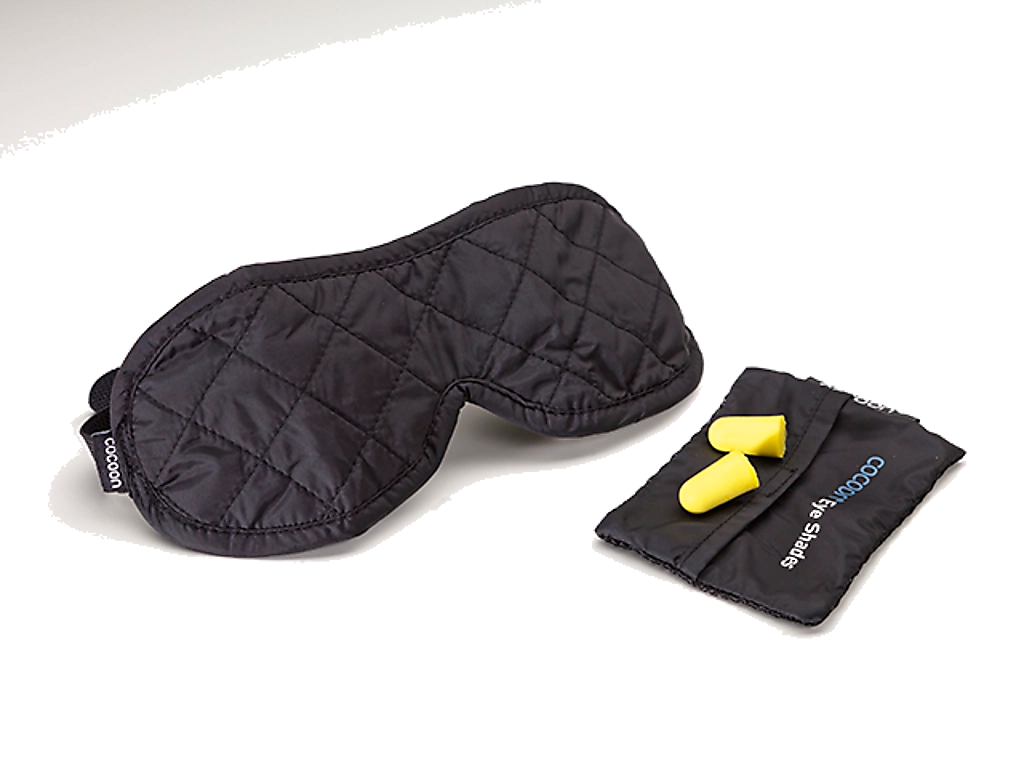 Cocoon Microfiber Eye Shades black / grey