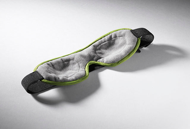 Cocoon Microfiber Nylon Eye Shades De Luxe wasabi / grey