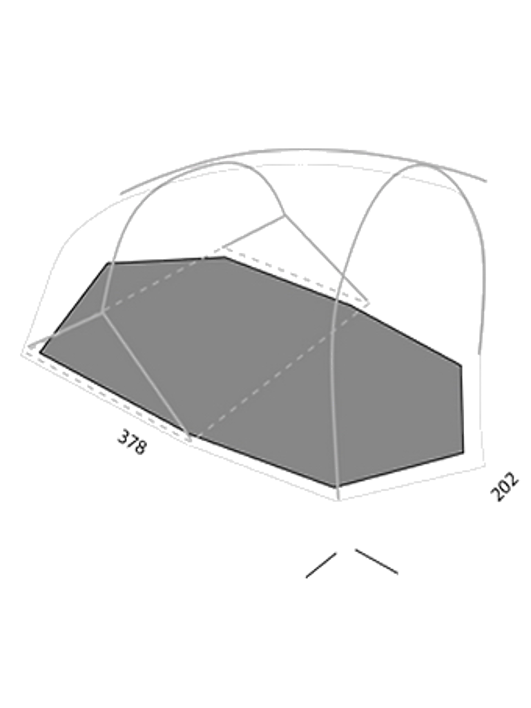 Exped Outer Space III Footprint
