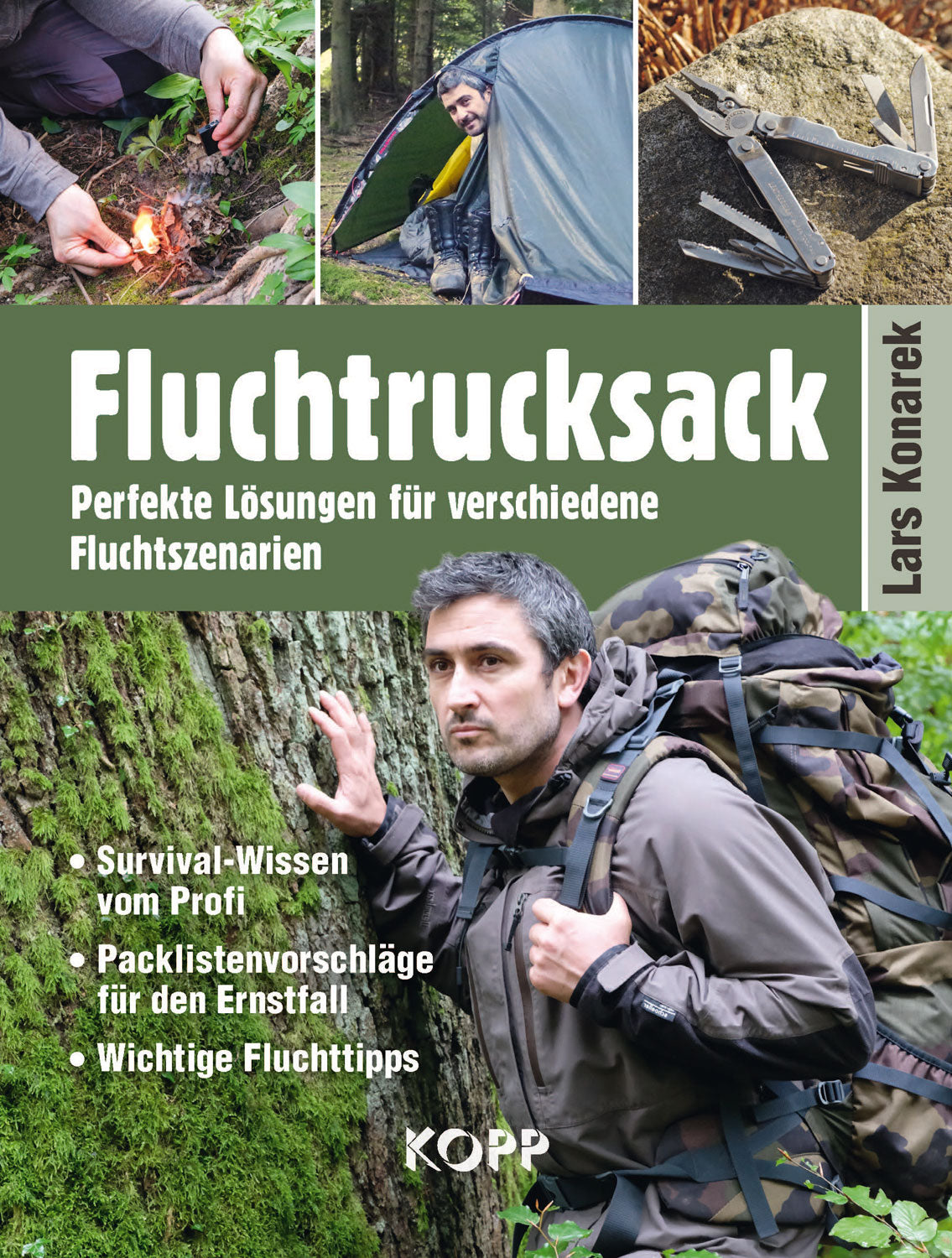 Fluchtrucksack Lars Konarek