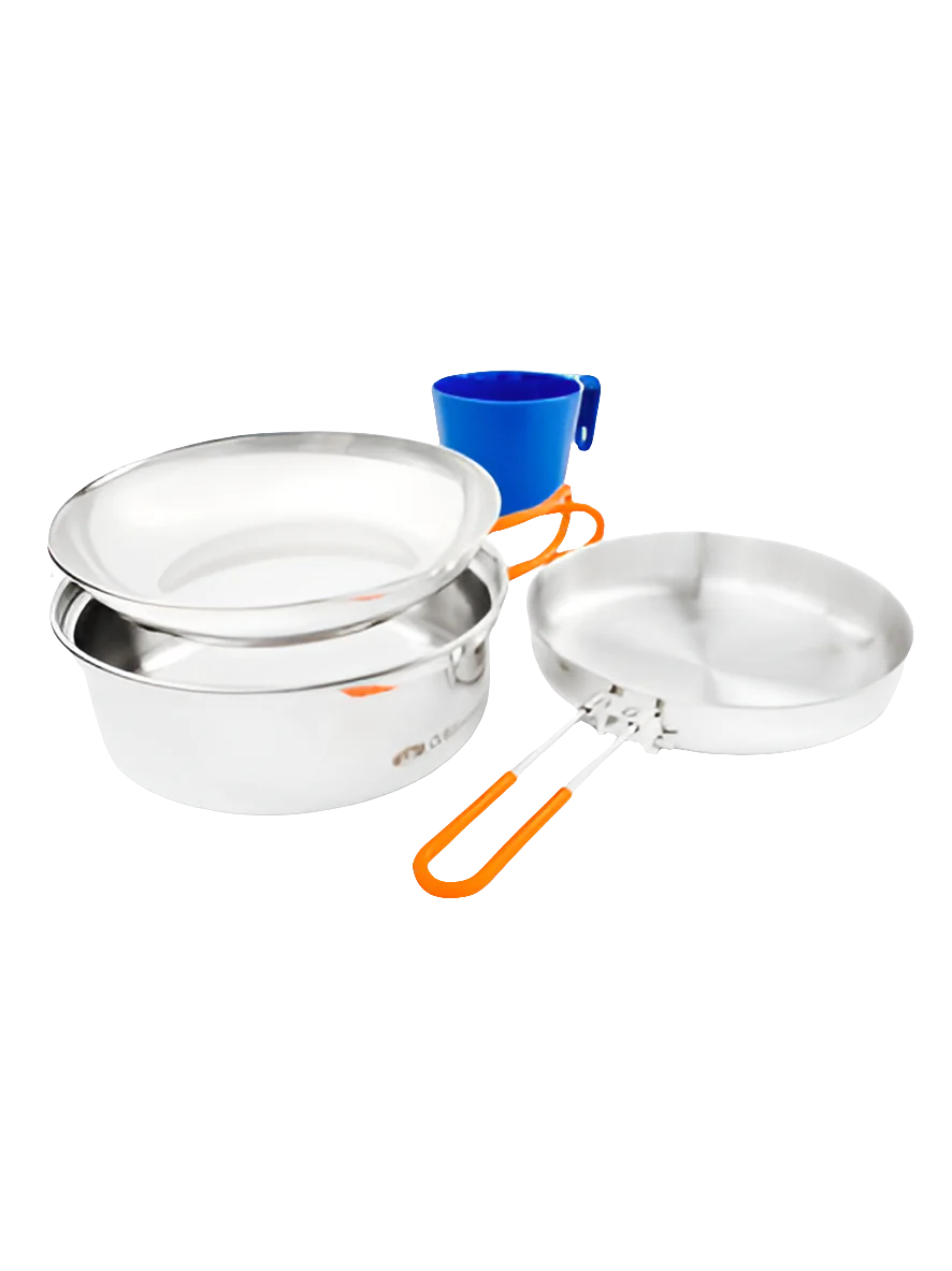 GSI Glacier Stainless 1 Person Mess Kit