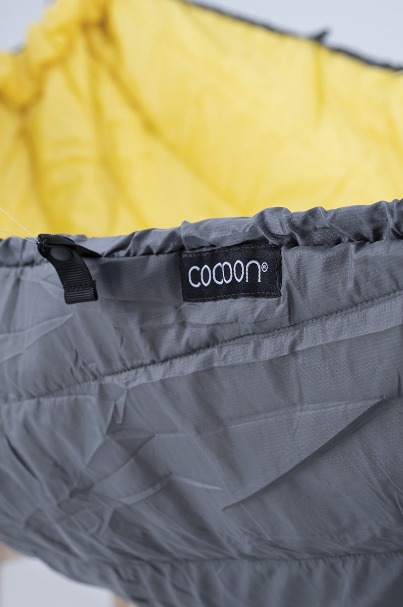 Cocoon Hammock Underquilt shale / yellow sheen