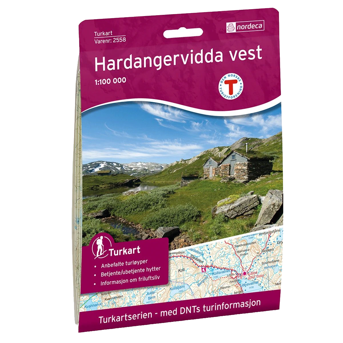 Turkart Hardangervidda Vest