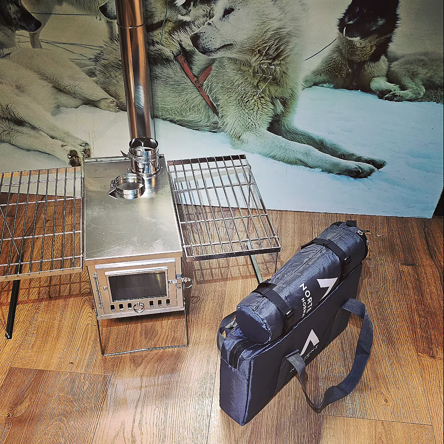 Nortent Faltbarer Zeltofen