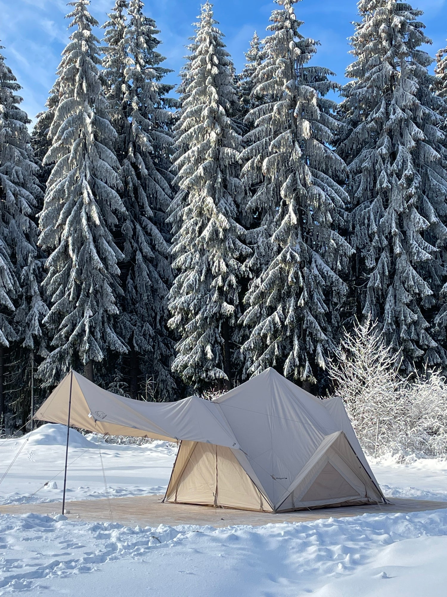 Nordisk Kari 8 Tarp Vielseitiges Baumwoll-Tarp