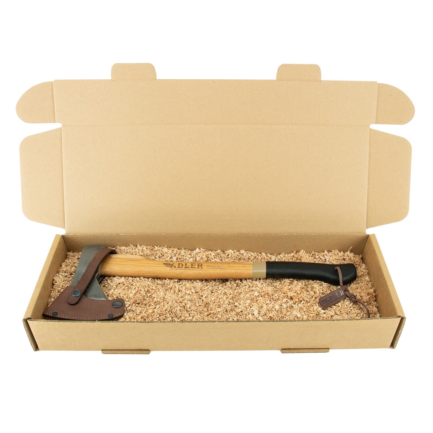 Adler Kanuaxt (inkl. Lederschutz)