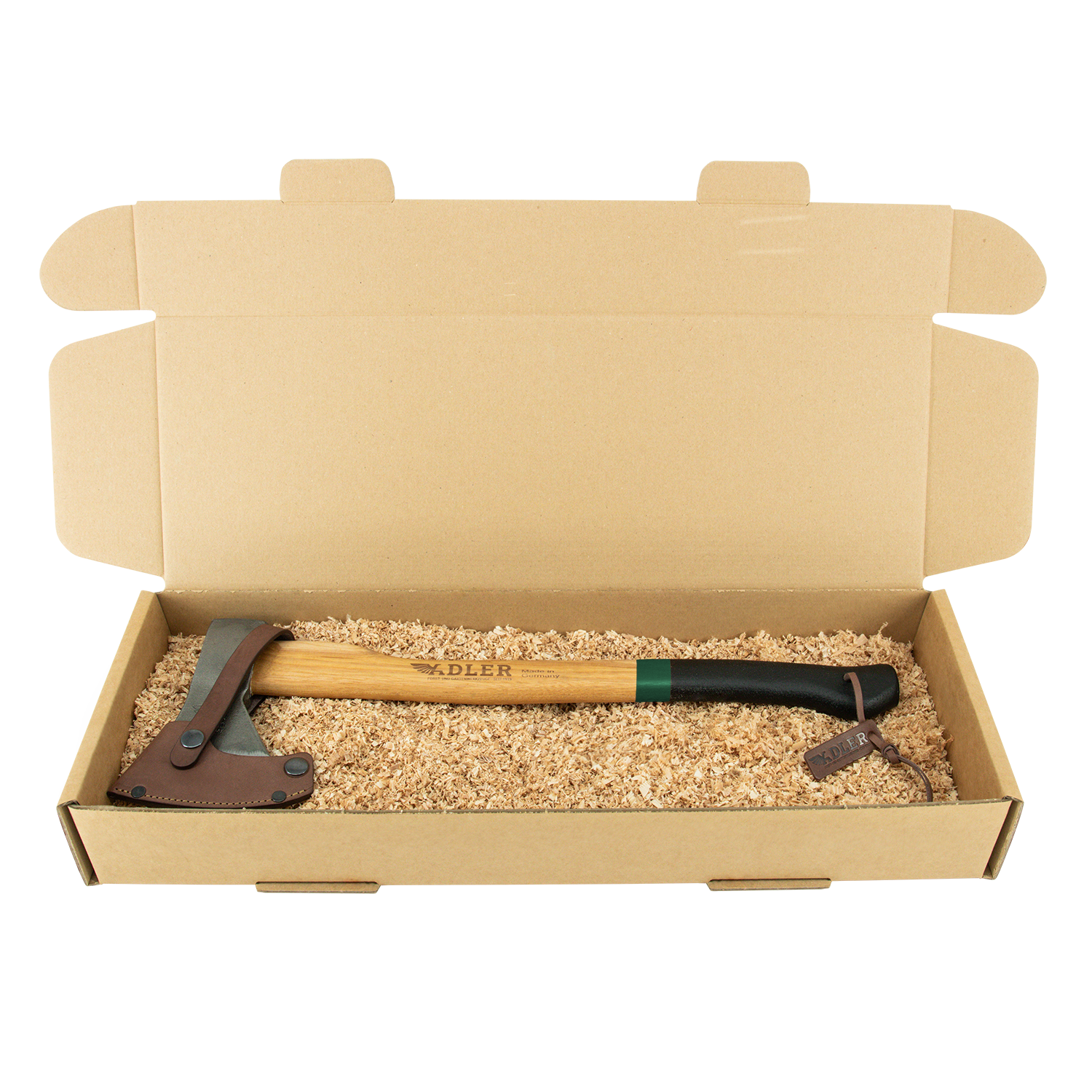 Adler Kanuaxt (inkl. Lederschutz)