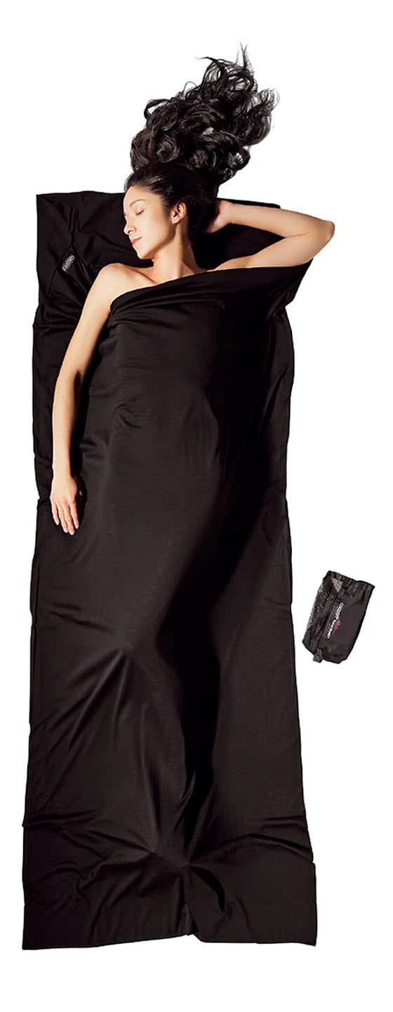 Cocoon Merino Wool TravelSheet black