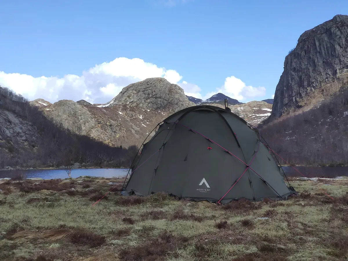 Nortent Gamme 4 Kuppelzelt Inklusive Innenzelt