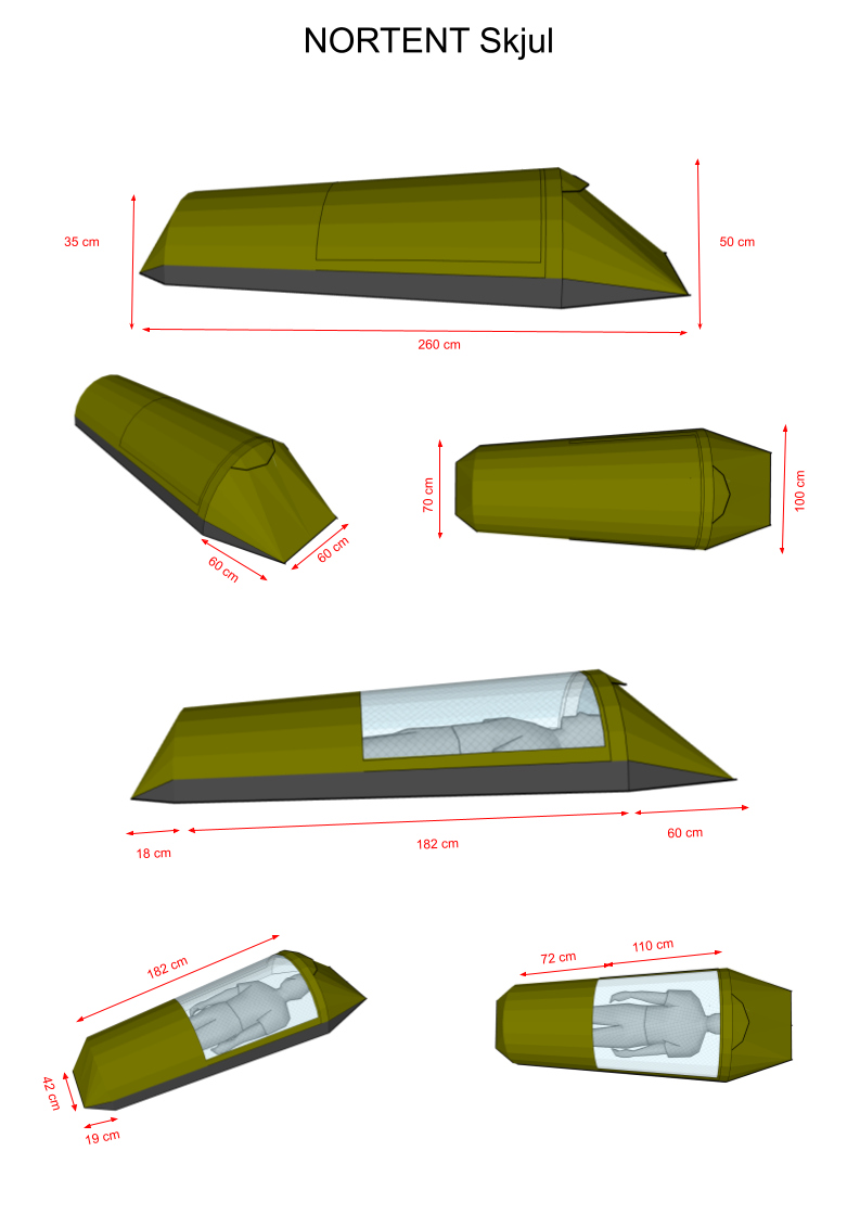 NORTENT Skjul Bivibag