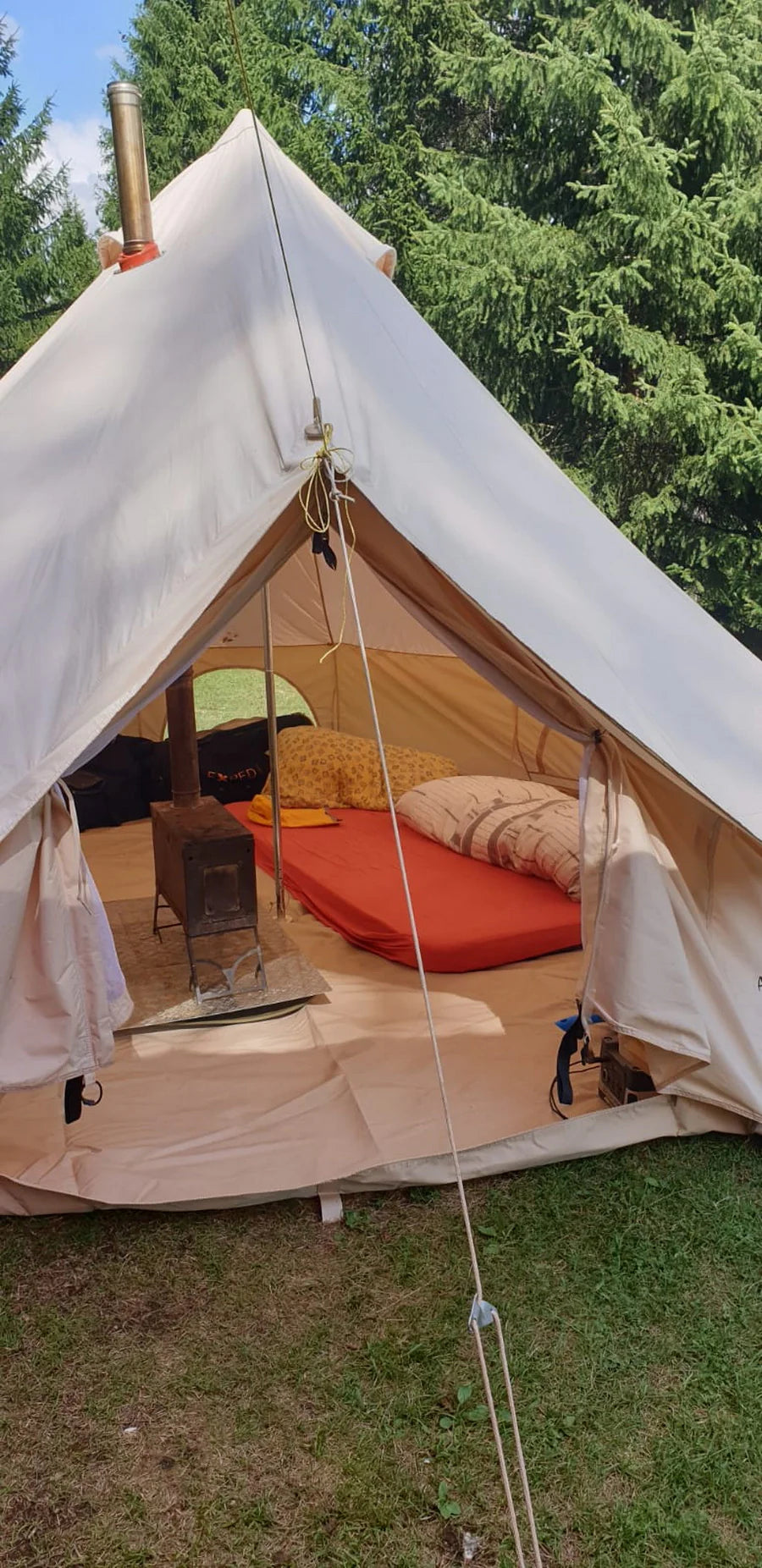 Nordisk Asgard 12.6 Bundle – Glamping-Zelt inkl. Zeltboden