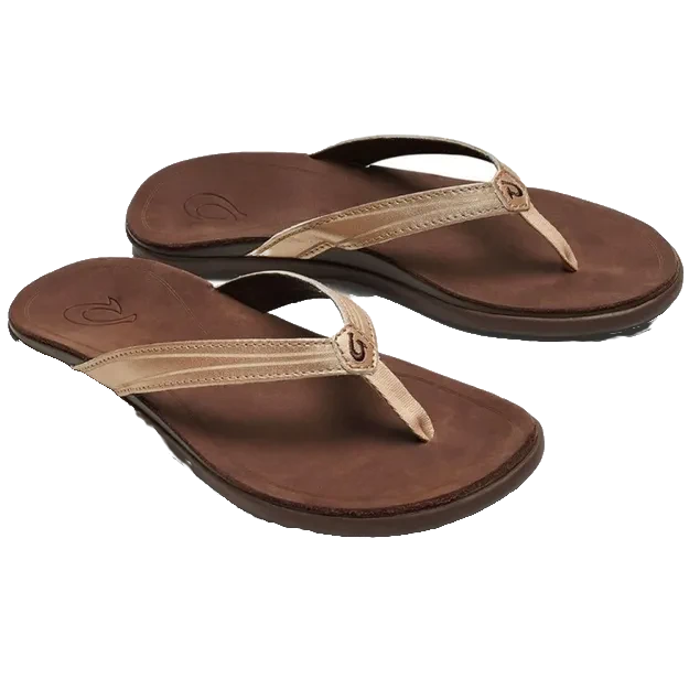 OluKai Aukai Women's Leder Sandale