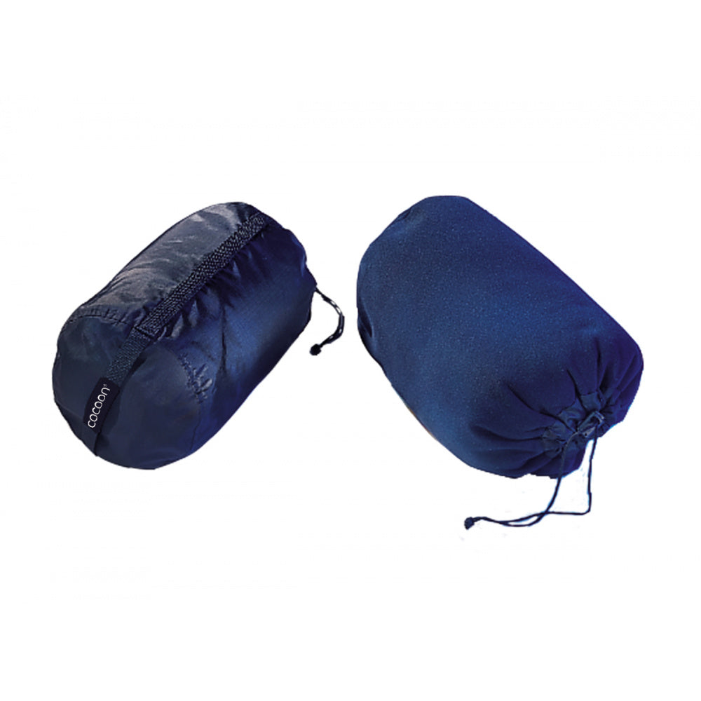 Cocoon Microfleece Nylon Pillow Stuff Sack M black/tuareg